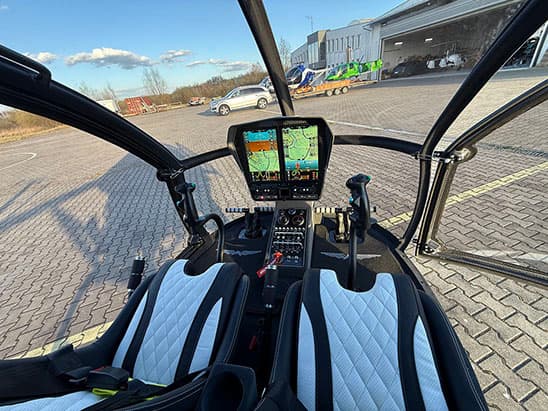 ARGO AH luxury interior with leather bucket seats