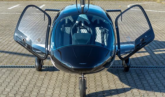 ARGON GTL Triple with both gull-wing doors raised